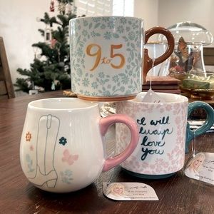 Set of 3 Dolly Parton Mugs